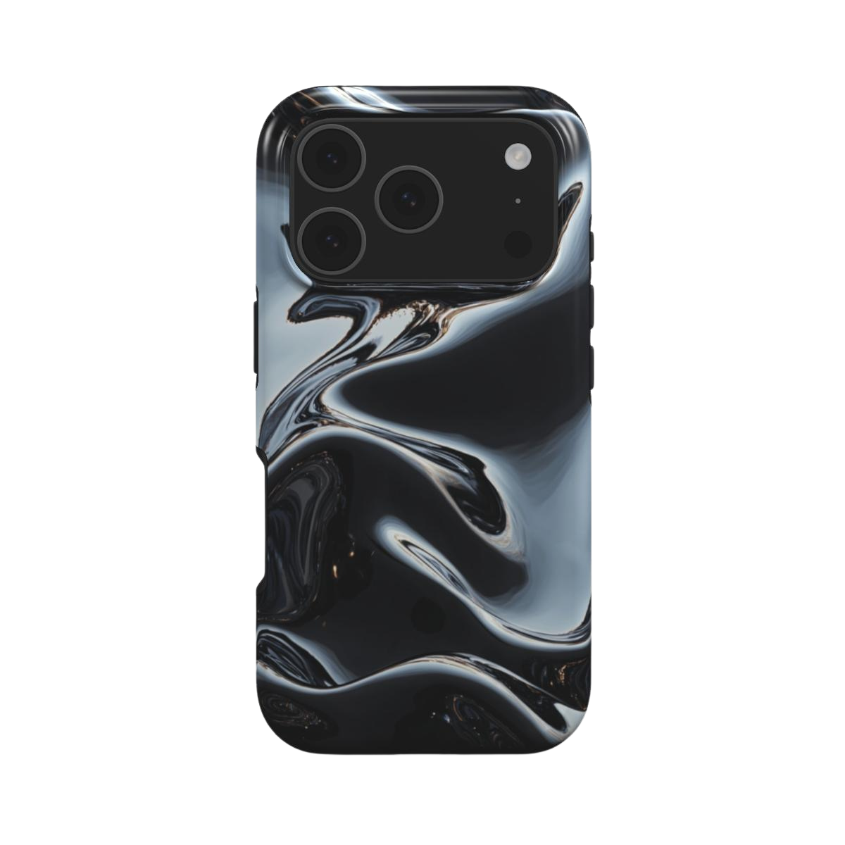 Obsidian Flow | Liquid Metal MagSafe iPhone Case
