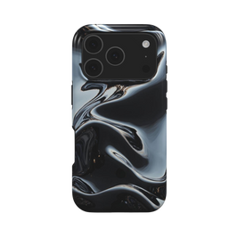 Obsidian Flow | Liquid Metal MagSafe iPhone Case