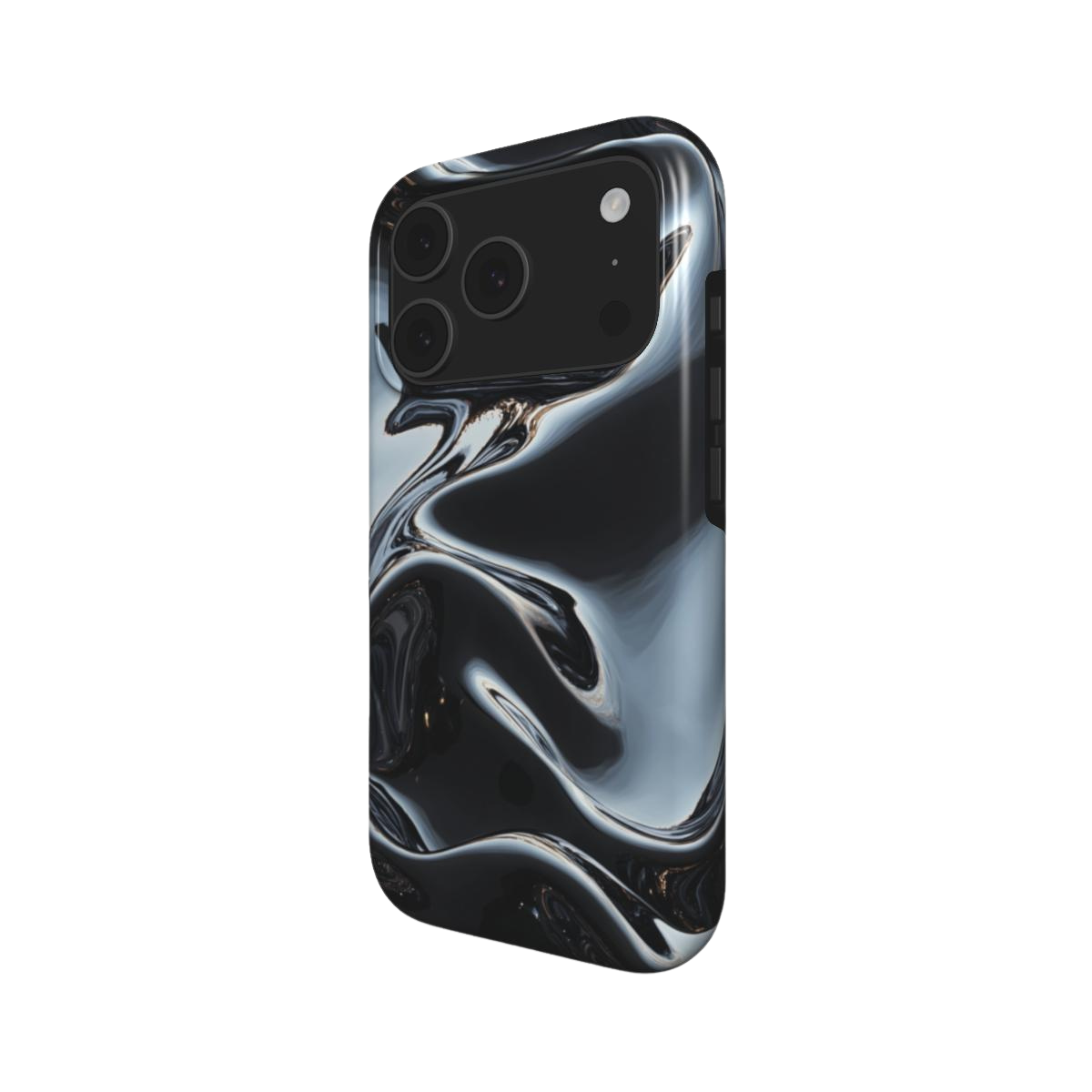 Obsidian Flow | Liquid Metal MagSafe iPhone Case