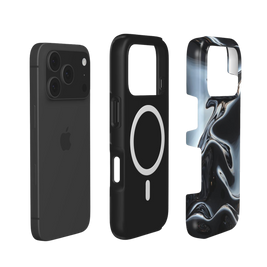 Obsidian Flow | Liquid Metal MagSafe iPhone Case