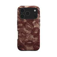 Velvet Kiss |  Lipstick Print MagSafe iPhone Case