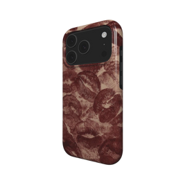 Velvet Kiss |  Lipstick Print MagSafe iPhone Case