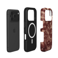 Velvet Kiss |  Lipstick Print MagSafe iPhone Case