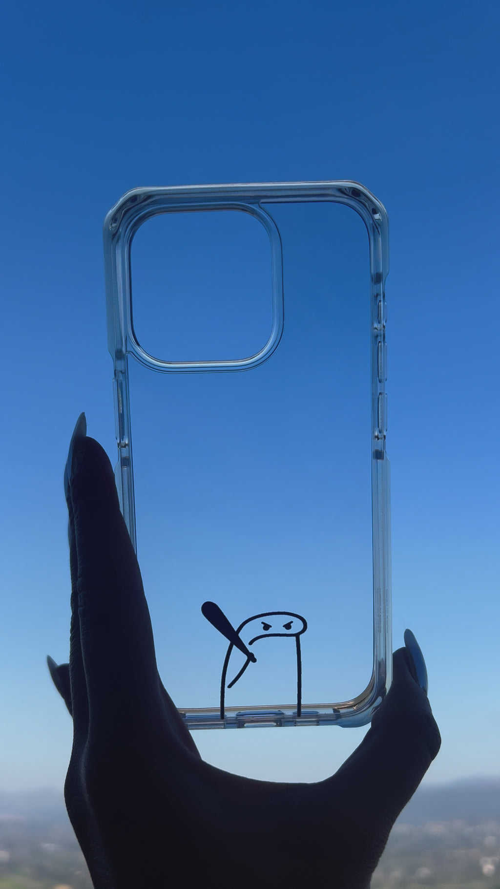 Minimalist Humor iPhone Clear Case
