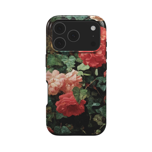 Velvet Roses | Dark Floral MagSafe iPhone Case