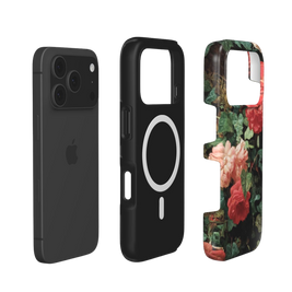 Velvet Roses | Dark Floral MagSafe iPhone Case