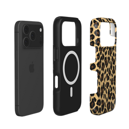 Savannah | Funda MagSafe para iPhone con Estampado de Leopardo