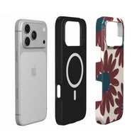 Sunday Best | Burgundy Floral MagSafe iPhone Case