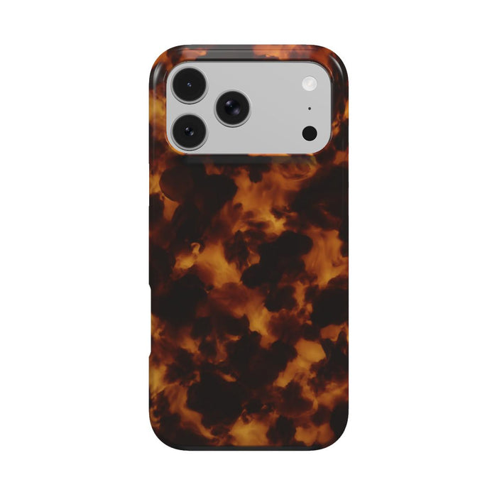 Slow Burn | Amber Tortoiseshell MagSafe iPhone Case